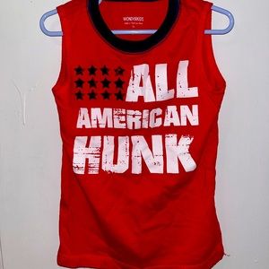 4th of July Boys Tanktop